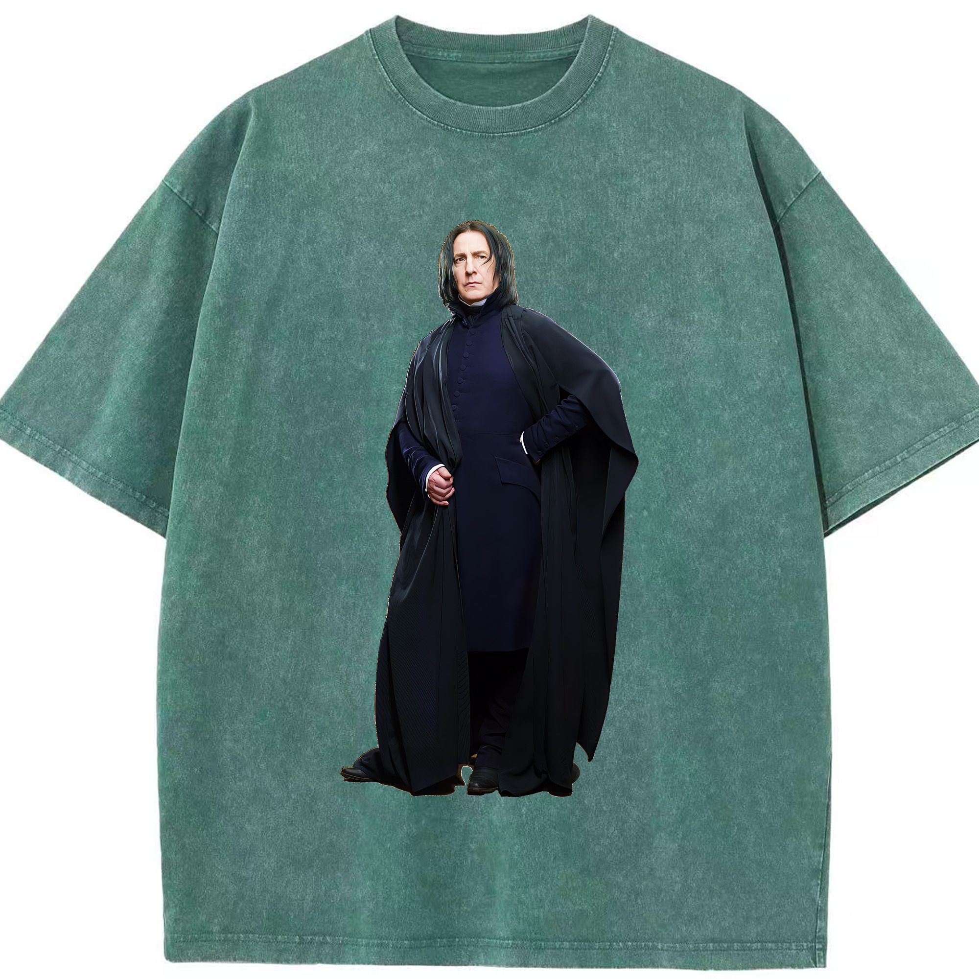 （画像用） Harry Potter ハリー・ポッターシリーズ 綿100% ヴィンテージ風 半袖Tシャツ（フロントプリント）